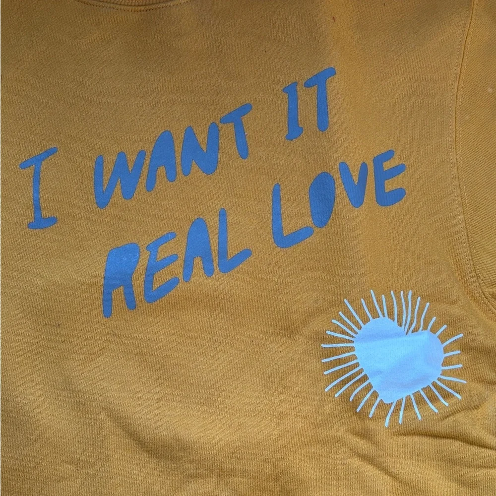 BTS DNA Mustard Graphic Sweatshirt - Picture 3 of 8